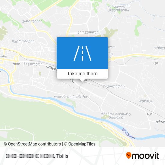 რეჩკა-ვანიუჩკის ბილიკი map