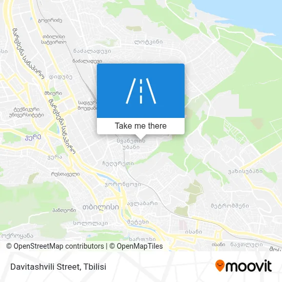 Davitashvili Street map
