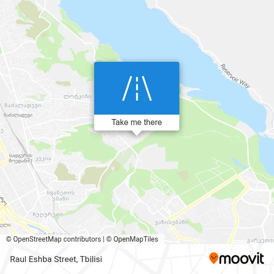 Raul Eshba Street map