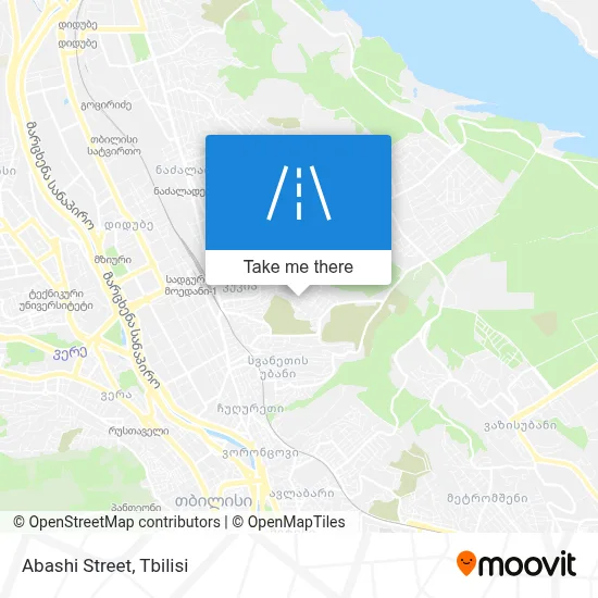 აბაშის ქუჩა map