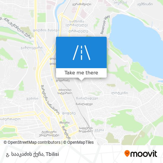 გ. სააკაძის ქუჩა map