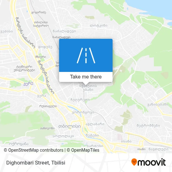 Dighombari Street map