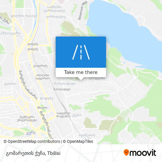 გომარეთის ქუჩა map