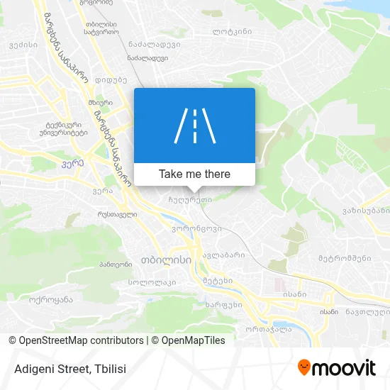 Adigeni Street map