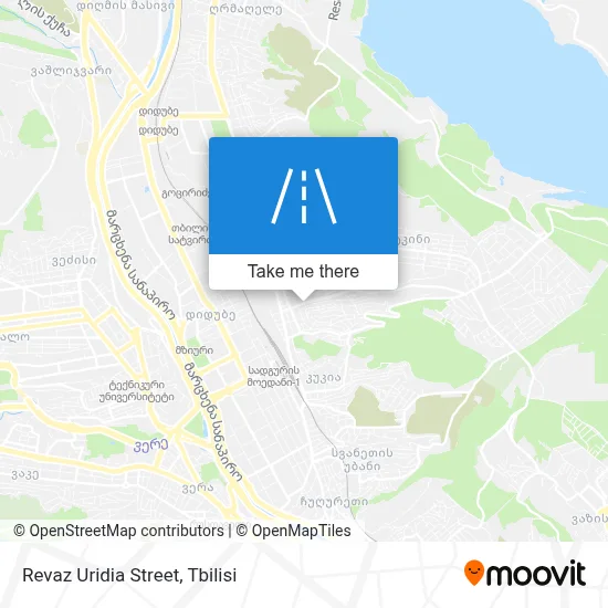 რევაზ ურიდიას ქუჩა map