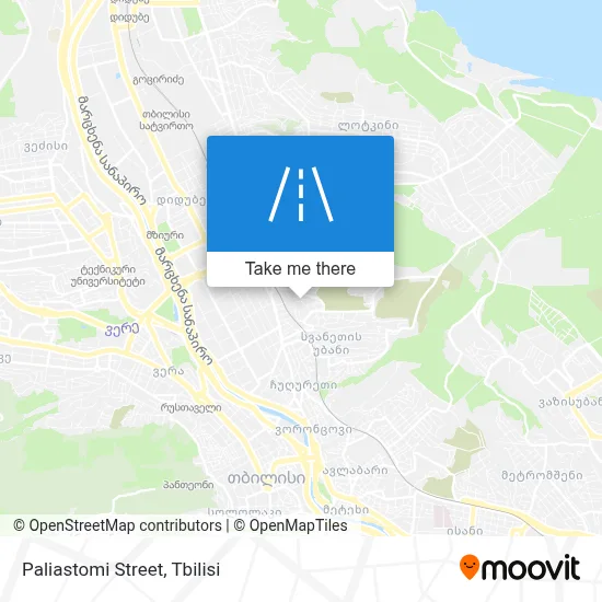 Paliastomi Street map