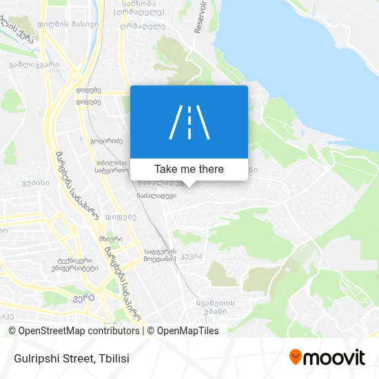 Gulripshi Street map