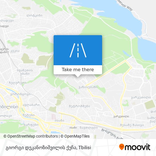 გიორგი დეკანოზიშვილის ქუჩა map