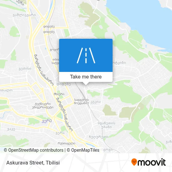 Askurava Street map