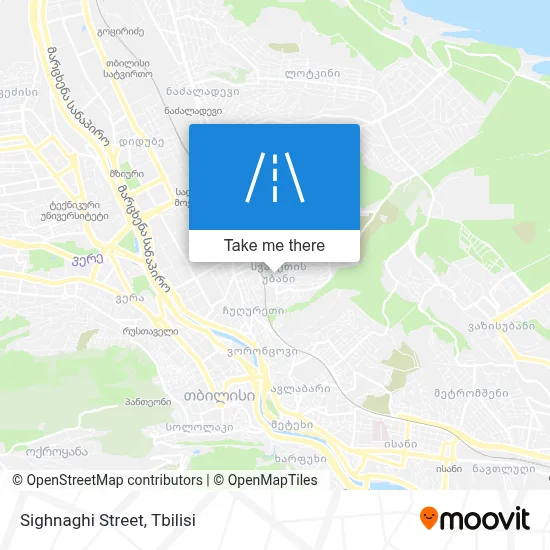 სიღნაღის ქუჩა map