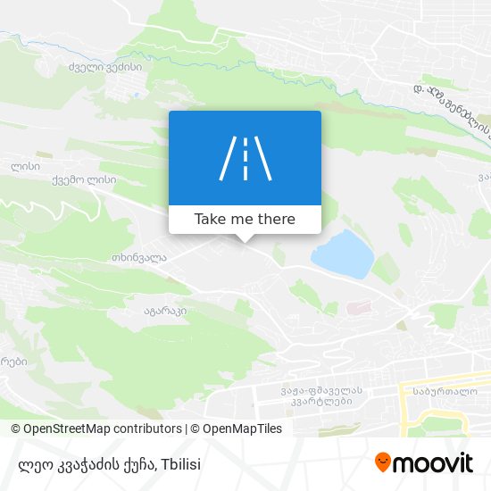 ლეო კვაჭაძის ქუჩა map