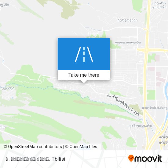 დ. აღმაშენებლის ქუჩა map