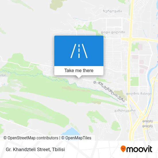 Gr. Khandzteli Street map