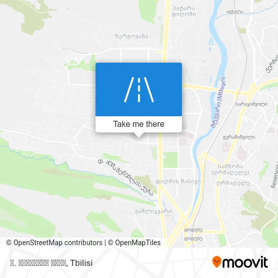 ვ. ცინცაძის ქუჩა map