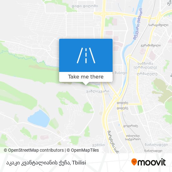 აკაკი კვანტალიანის ქუჩა map