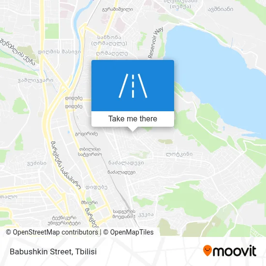 Babushkin Street map