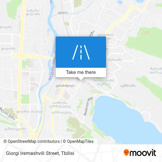 გიორგი ირემაშვილის ქუჩა map
