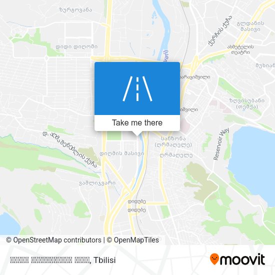 აკაკი ბელიაშვილის ქუჩა map