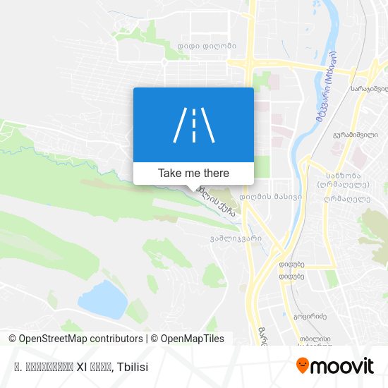 ვ. გორგასლის XI ჩიხი map
