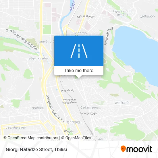 Giorgi Natadze Street map