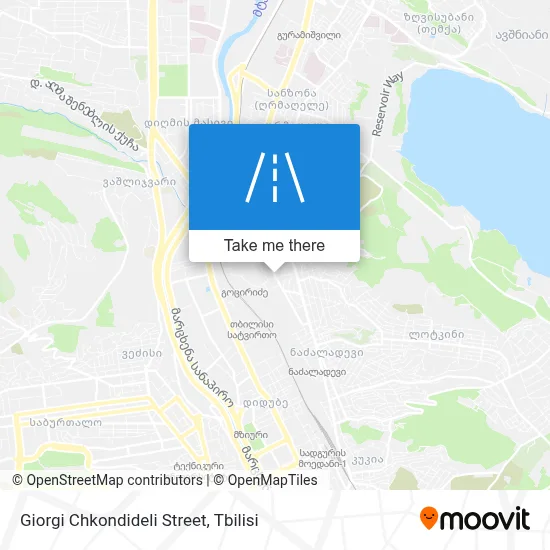 გიორგი ჭყონდიდელის ქუჩა map