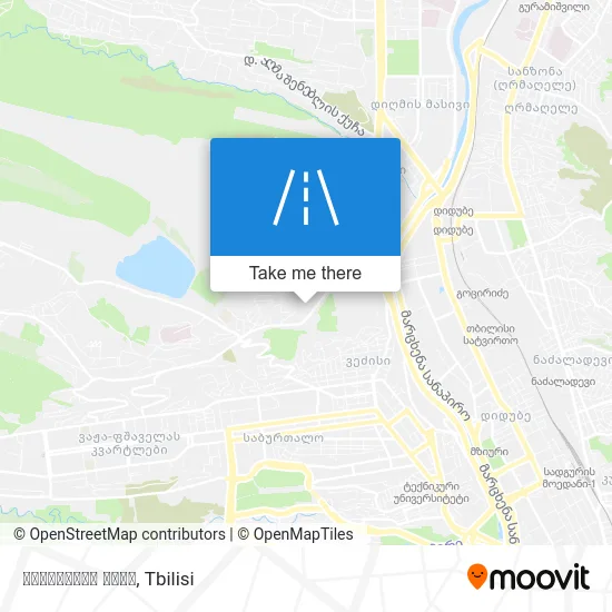 ტირიფების ქუჩა map