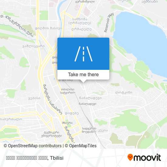 დოდო ჩიჩინაძის ქუჩა map