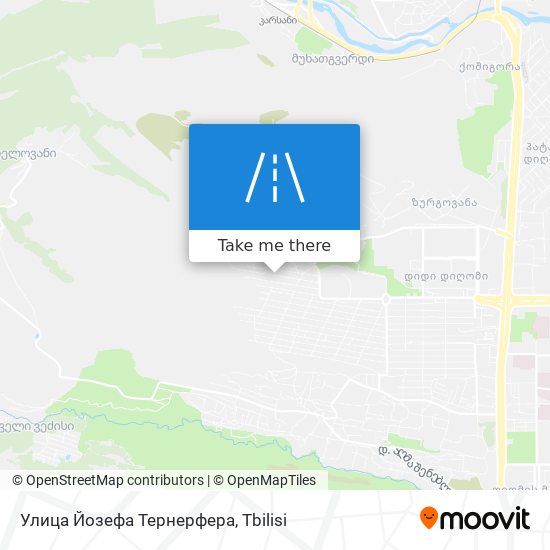 Улица Йозефа Тернерфера map