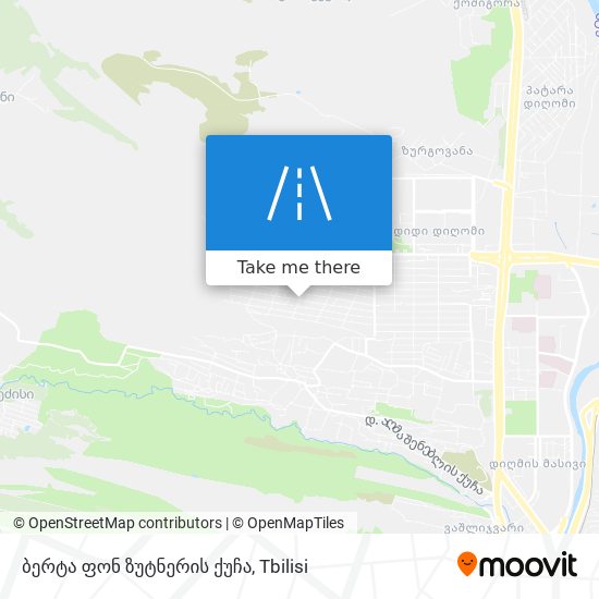 ბერტა ფონ ზუტნერის ქუჩა map