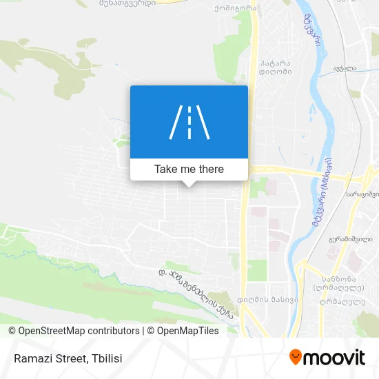 Ramazi Street map