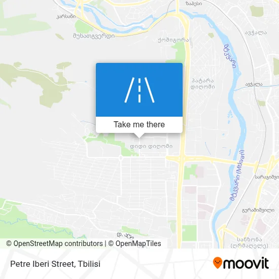 Petre Iberi Street map