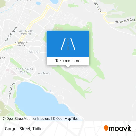 Gorguli Street map