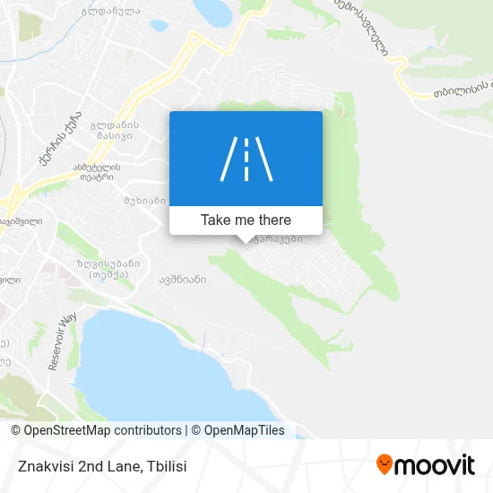 Znakvisi 2nd Lane map