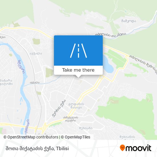 შოთა მიქატაძის ქუჩა map