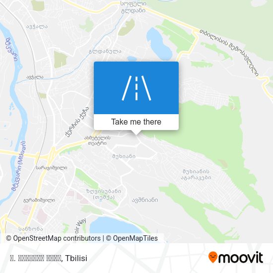 მ. ნოზაძის ქუჩა map