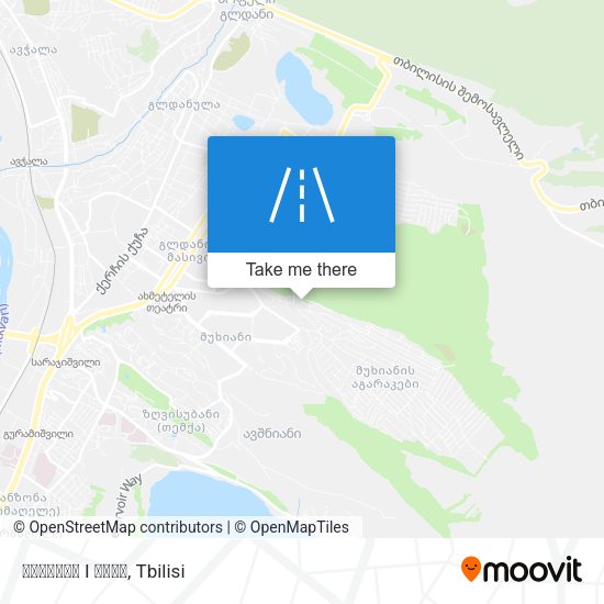 რიკოთის I ჩიხი map