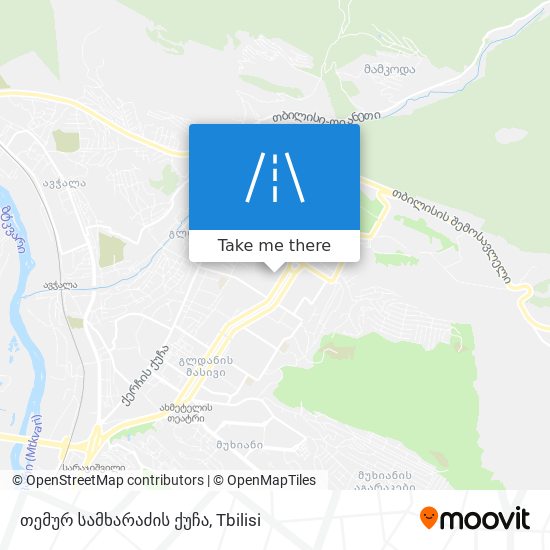 თემურ სამხარაძის ქუჩა map