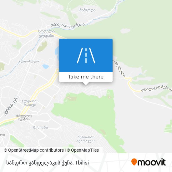 სანდრო კანდელაკის ქუჩა map