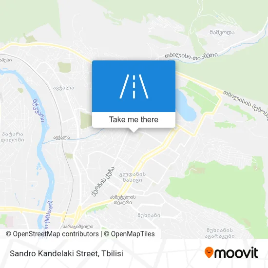 სანდრო კანდელაკის ქუჩა map