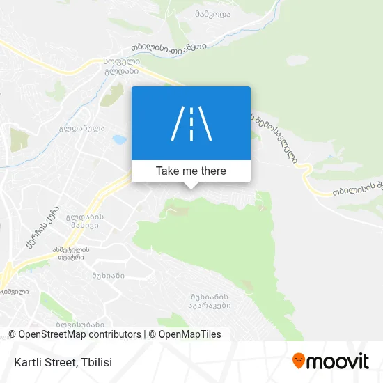 Kartli Street map