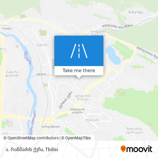 ა. რაზმაძის ქუჩა map