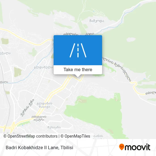 Badri Kobakhidze II Lane map