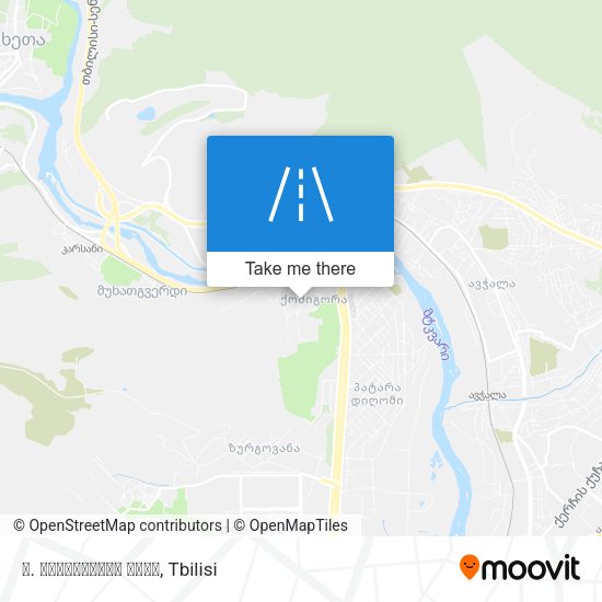 ნ. ჭავჭავაძის ქუჩა map