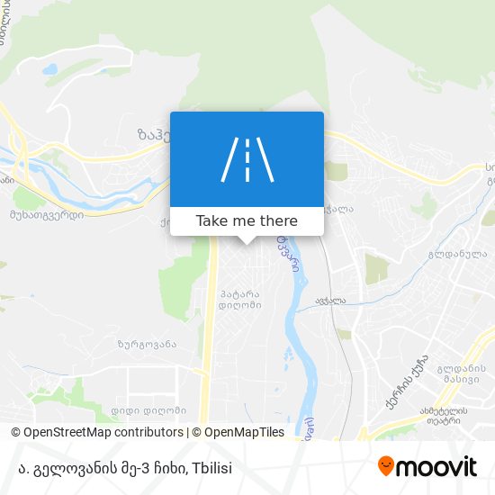 ა. გელოვანის მე-3 ჩიხი map