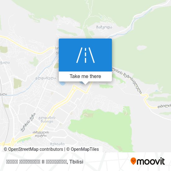 ბადრი კობახიძის II შესახვევი map