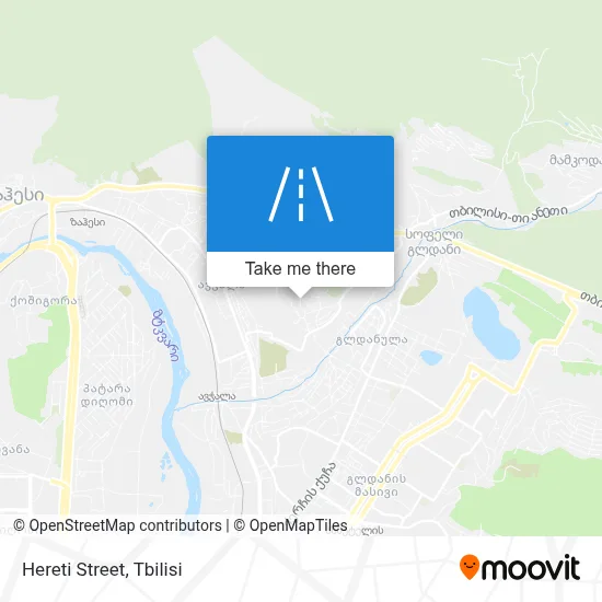 ჰერეთის ქუჩა map