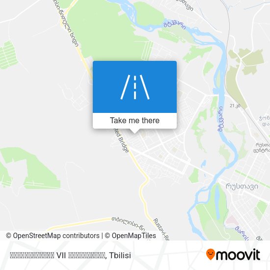 მელიქიშვილის VII გასასვლელი map