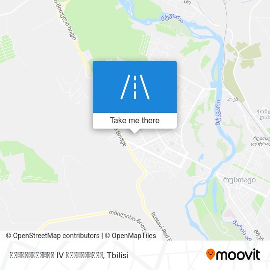 მელიქიშვილის IV გასასვლელი map