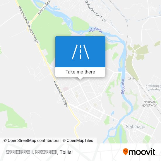მესხიშვილის I. გასასვლელი map