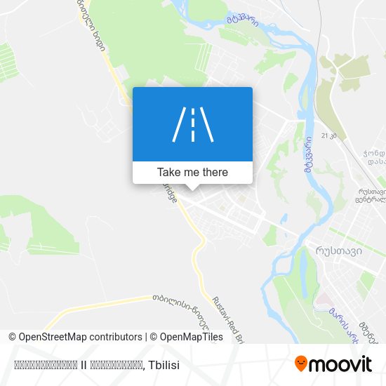 მელიქიშვილის II გასასვლელი map